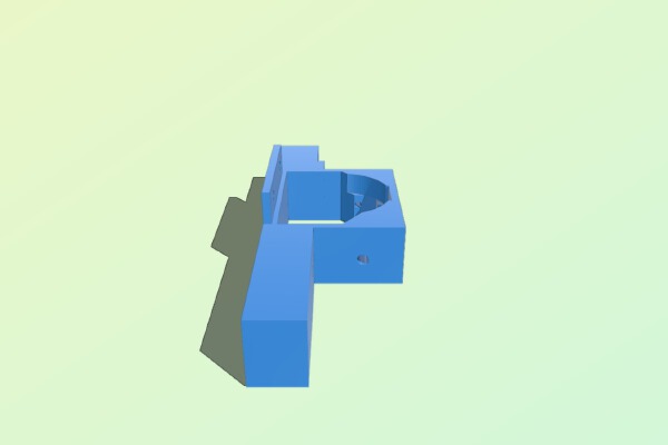 Anycubic 4Max Filament Usage Meter | 3d print model