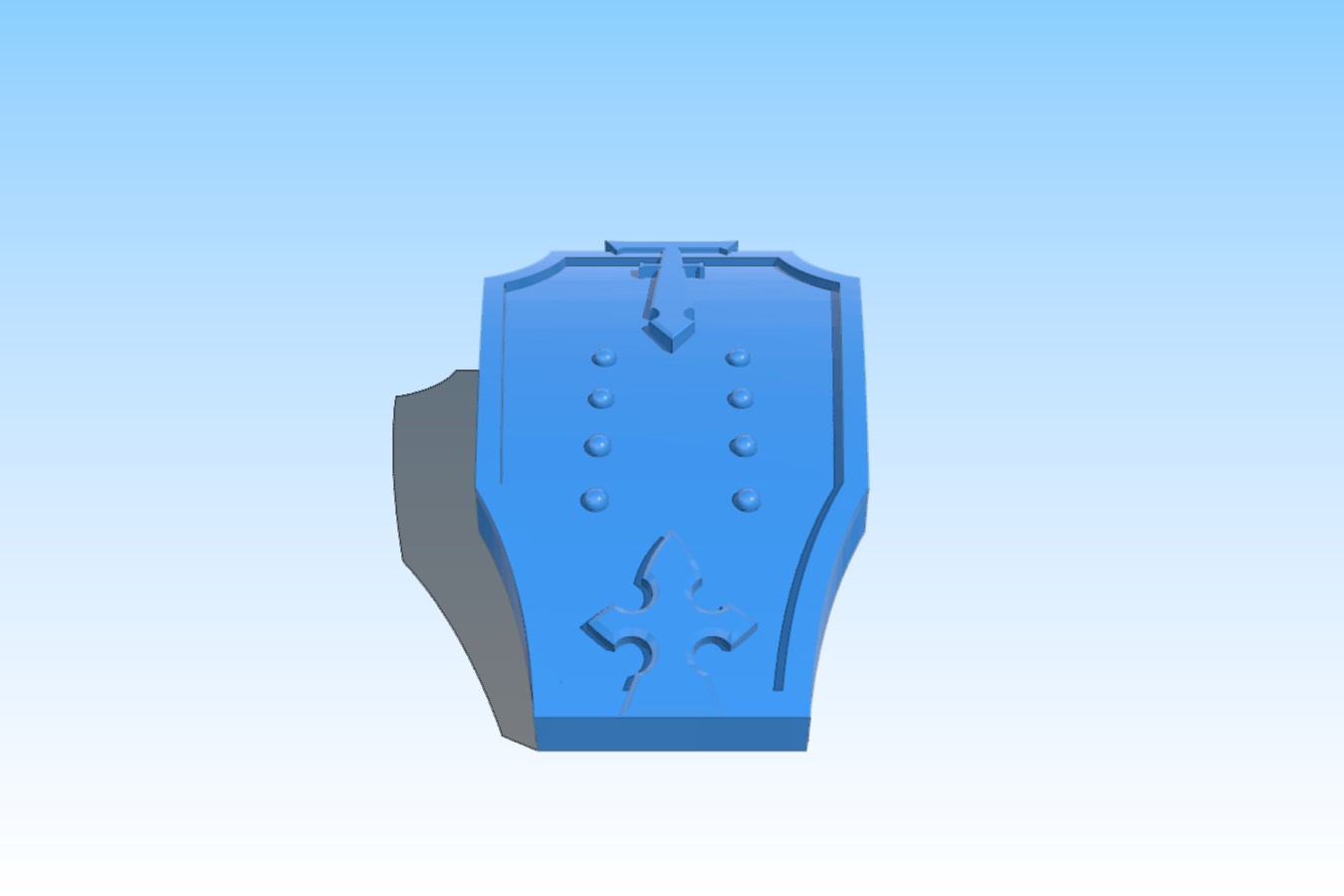 Mars Pattern Groin Armour