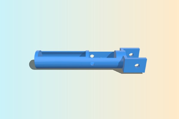 Pool brush_vac attachment | 3d print model