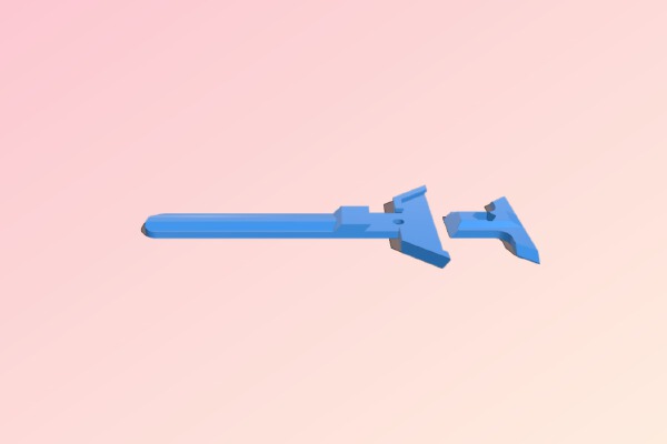 razor scraper | 3d print model