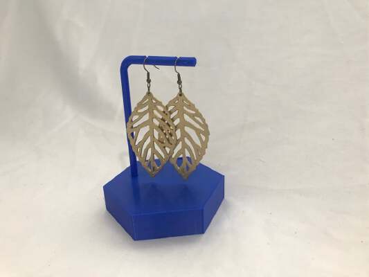 Earring Holder Hexagon | 3d print model