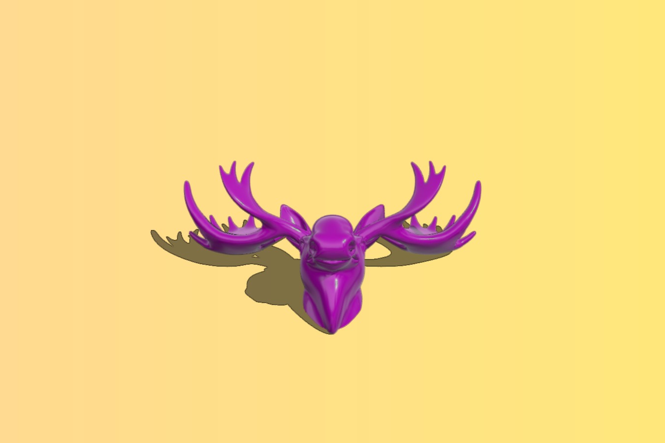 Moose Head for Materio3D