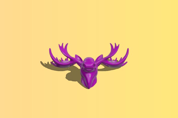 Moose Head for Materio3D | 3d print model