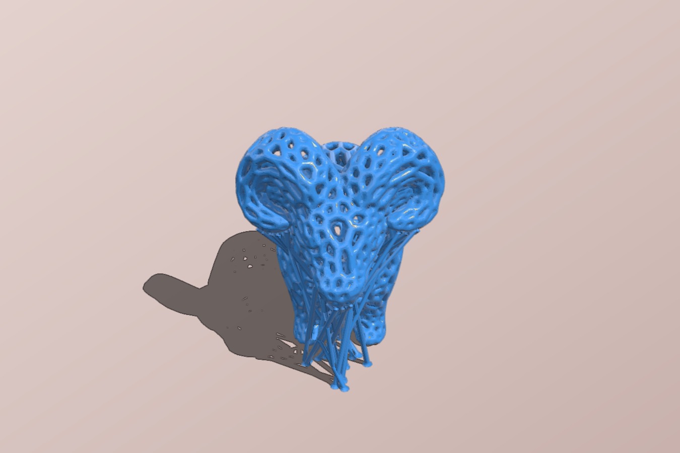 Voronoi Style - Sheep