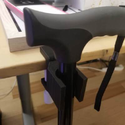 Adjustable Cane Holder | 3d print model
