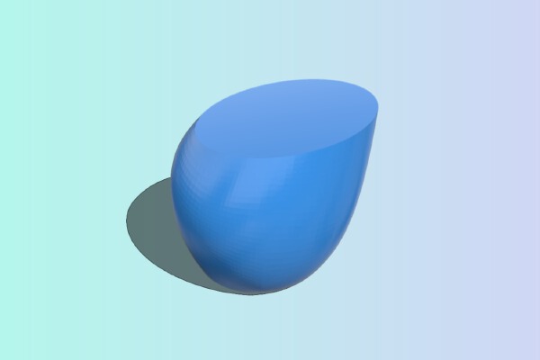 Designer Vase 9cm - 3 ½'' | 3d print model