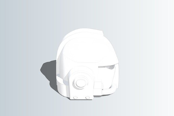 Warhammer Space Marine Helmet | 3d print model