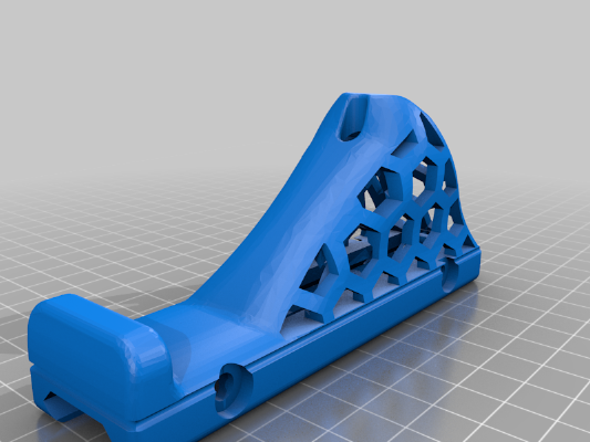 hex foregrip picatinny remix | 3d print model