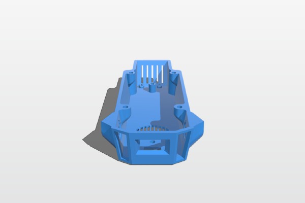 VZ MAVIC CLONE - SOPORTE NAZA CLEAN | 3d print model