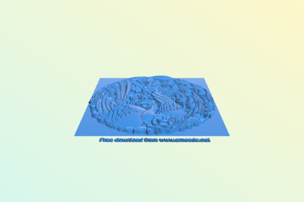 Phoenix painting | 3d print model