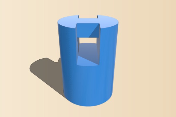 ChapStick Keychain Cap | 3d print model