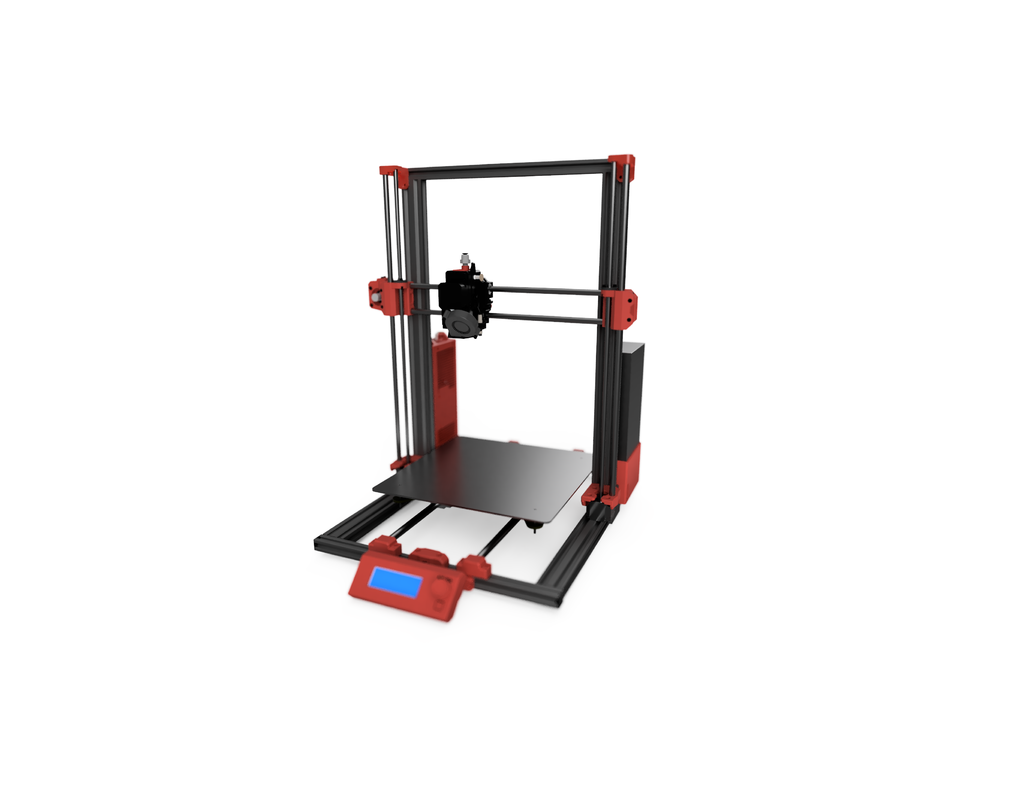 Crearibo Creality CR-10 Conversion to Linear Rods + 10mm Z_X version