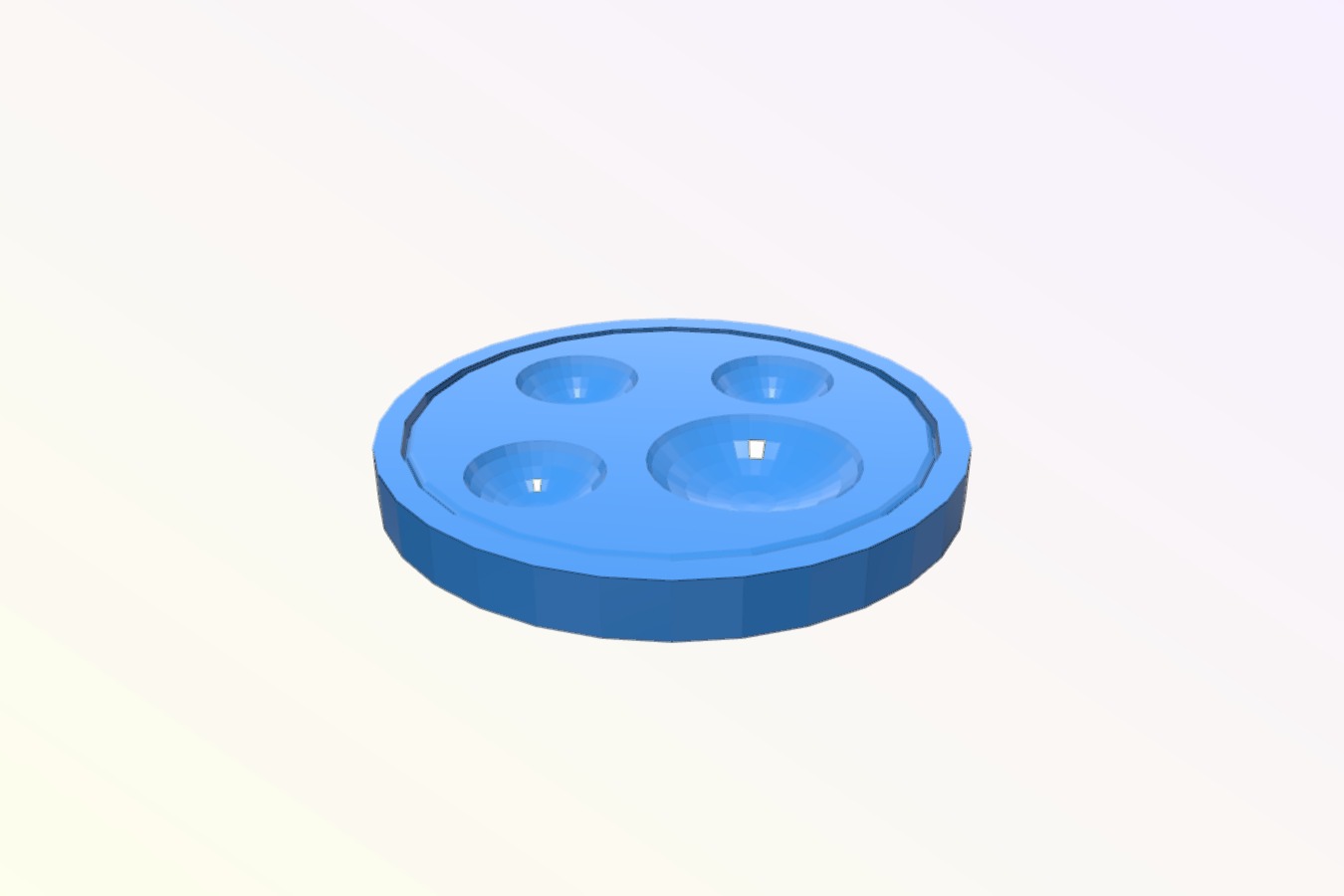 Simple paint palette