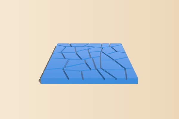 Dungeon Saga - 50 mm Dungeon Base | 3d print model