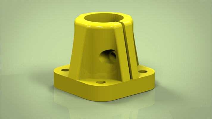 mpcnc foot remake 25.4 and 23.45 versions | 3d print model