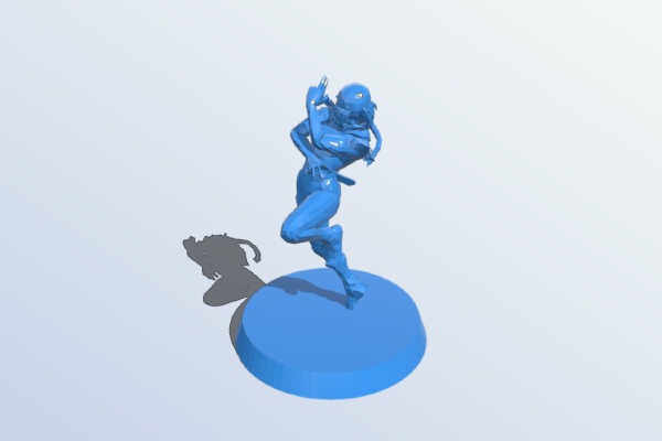 Super Samsh Bros Brawl Sheik trophy | 3d print model