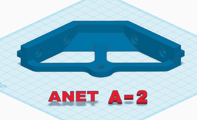 Anet A2 2020 gusset table mount | 3d print model