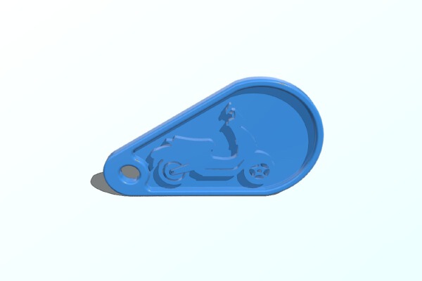 Scooter keyfob | 3d print model