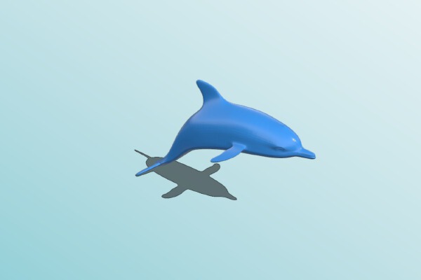 Dolphin statuette | 3d print model