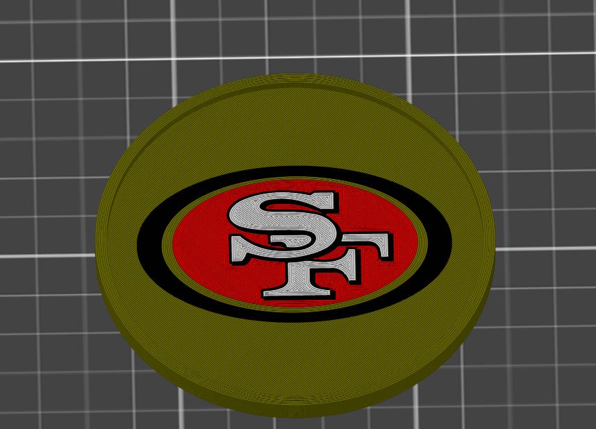 San Francisco 49ers Multi Material coaster