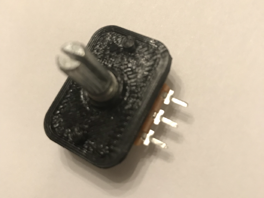 Logitech G29 potentiometer replace adaptator (B10K) | 3d print model