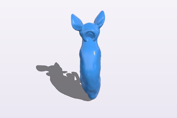 Fox keychain | 3d print model