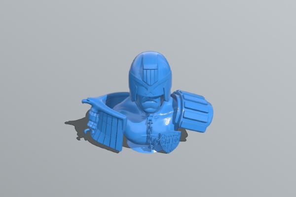 Mr judge dredd | 3d print model