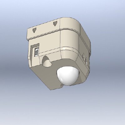 PIR-Sensor _ Motion detector with Arduino Nano | 3d print model