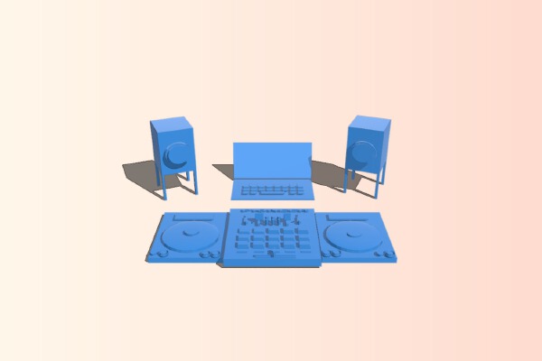 Pioneer Turntables | 3d print model