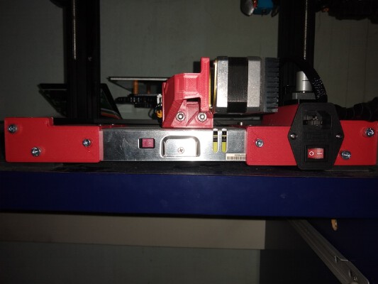 Another Ender 3 Pro PSU relocation | 3d print model