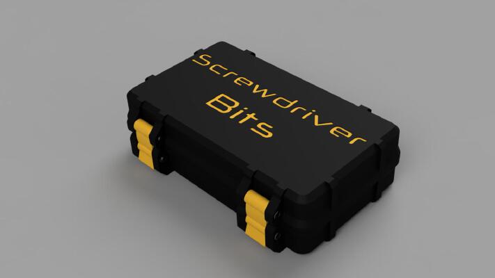 Screwdriver bits box | 3d print model