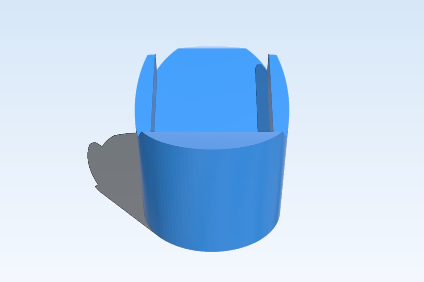 Cup holder stand for cased iPhone 5