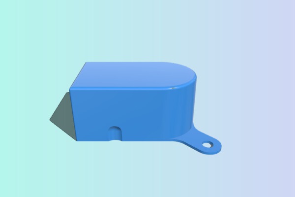 Ender-3, Ender-5 X-axis cover (also w_ damper) | 3d print model