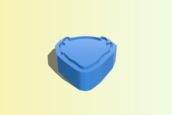 My Customized Stamp-o-Matic blue devil mhs | 3d print model