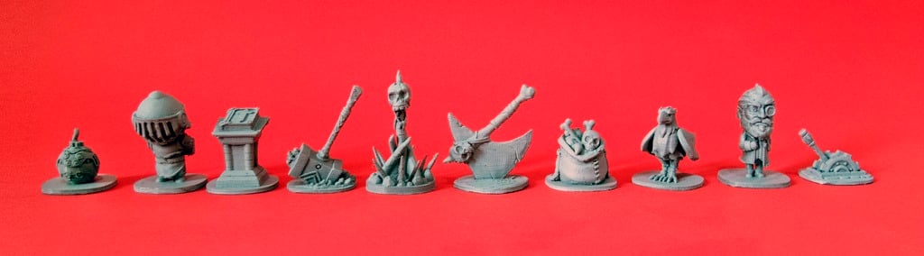 Quest Tokens for Arcadia Quest | 3d print model