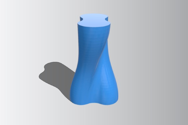 Twisted Vase (peanut Profile) | 3d print model