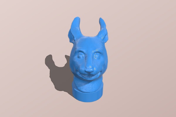 Rabbit head – the old summer palace | 3d print model