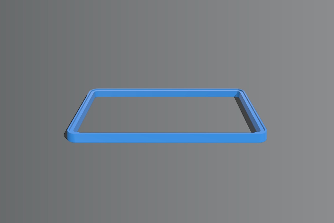 Raspberry Pi 7" Touch Display bumper for face mount