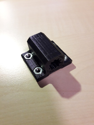 Linear Bushing _ Bearing - LM8UU - IGUS like - with mount | 3d print model