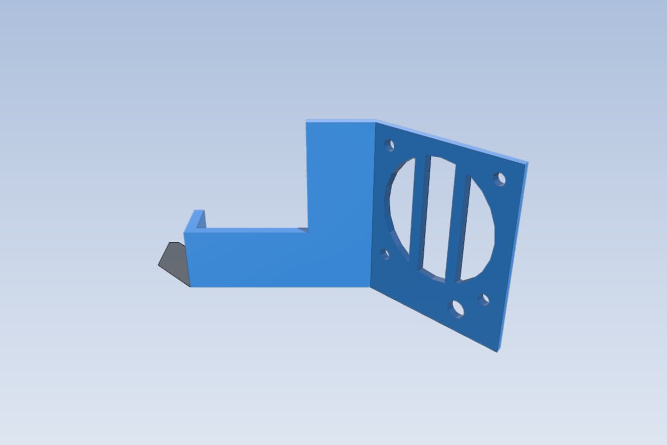 Fan-mount for German RepRap NEO