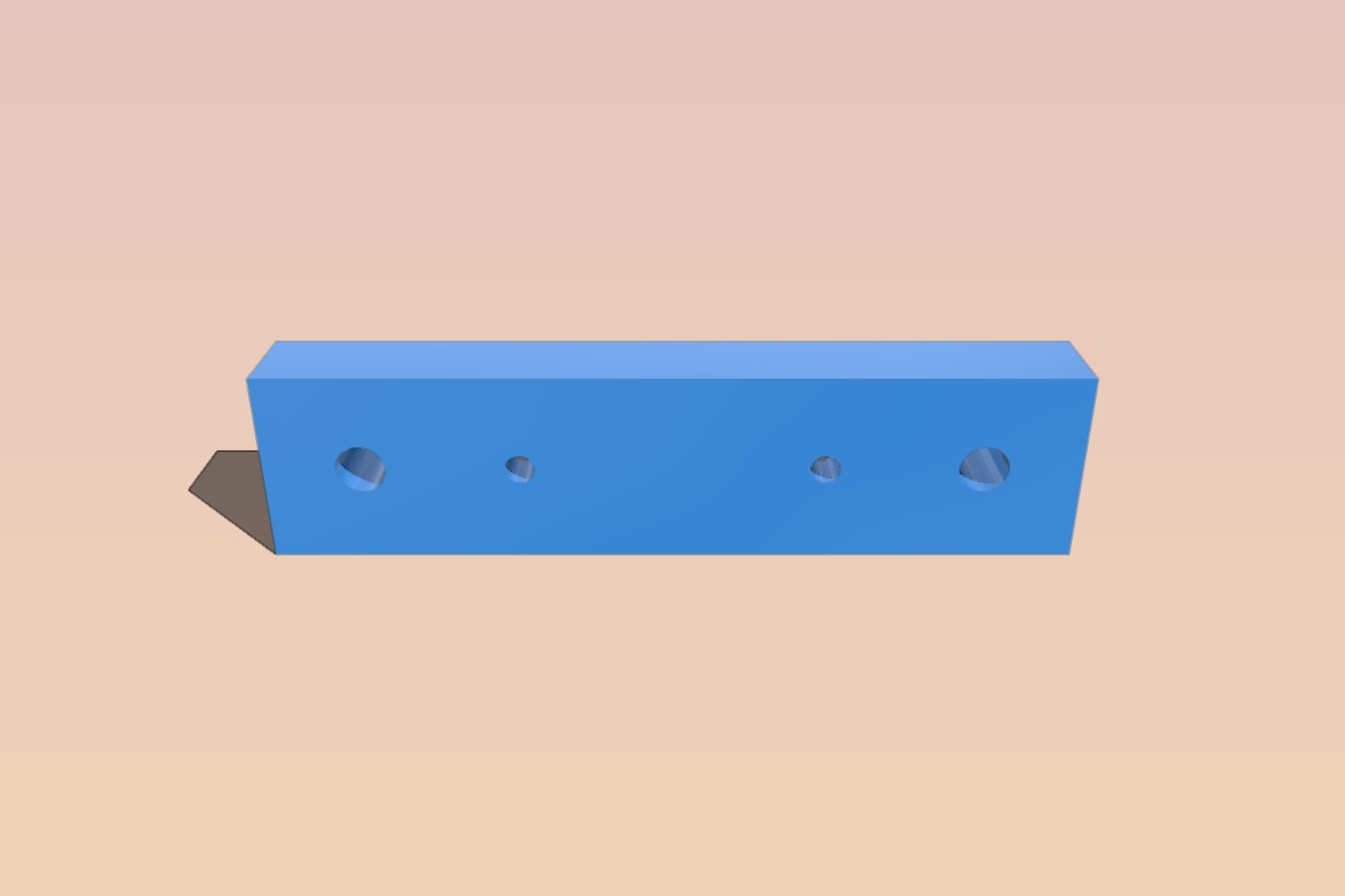 Simple SeeMeCNC EZR Struder Mount for AM8, 2020 Extrusion Printer, etc.
