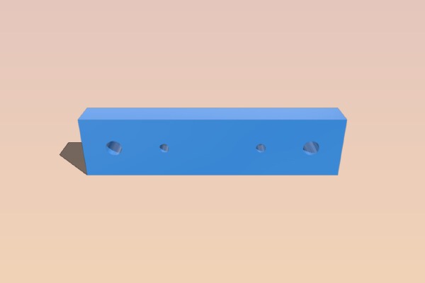 Simple SeeMeCNC EZR Struder Mount for AM8, 2020 Extrusion Printer, etc. | 3d print model