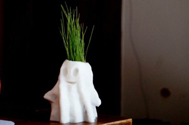 Halloween Ghost Planter | 3d print model