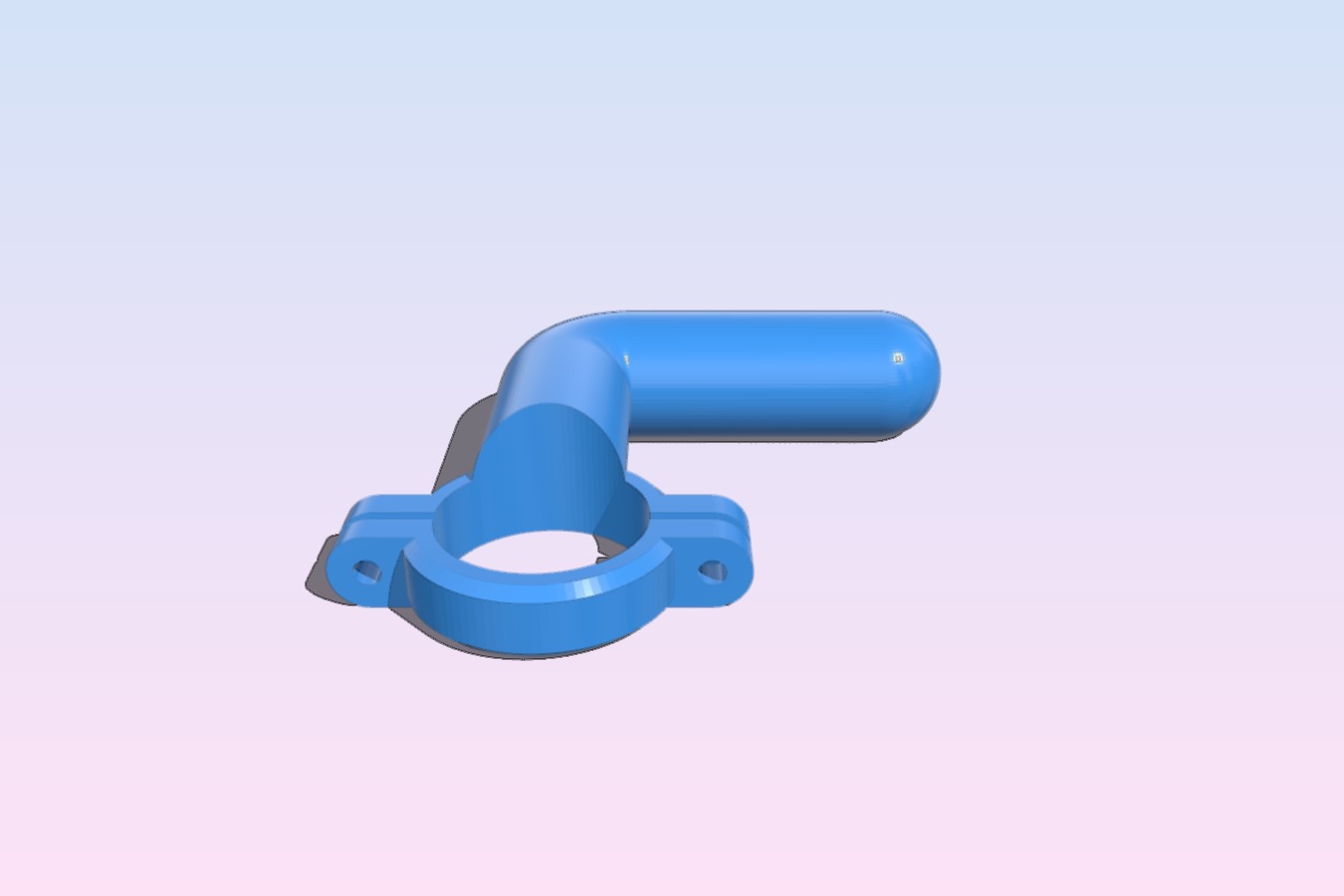 Customizable extension of the handlebar on the bicycle