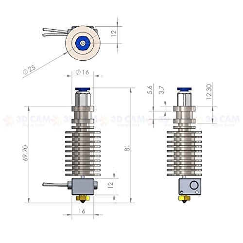 FLSUN Cube X carriage restyling for dual extrusion extruder