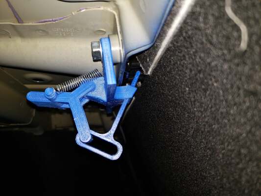 Tesla Model 3 rear seat lock | 3d print model