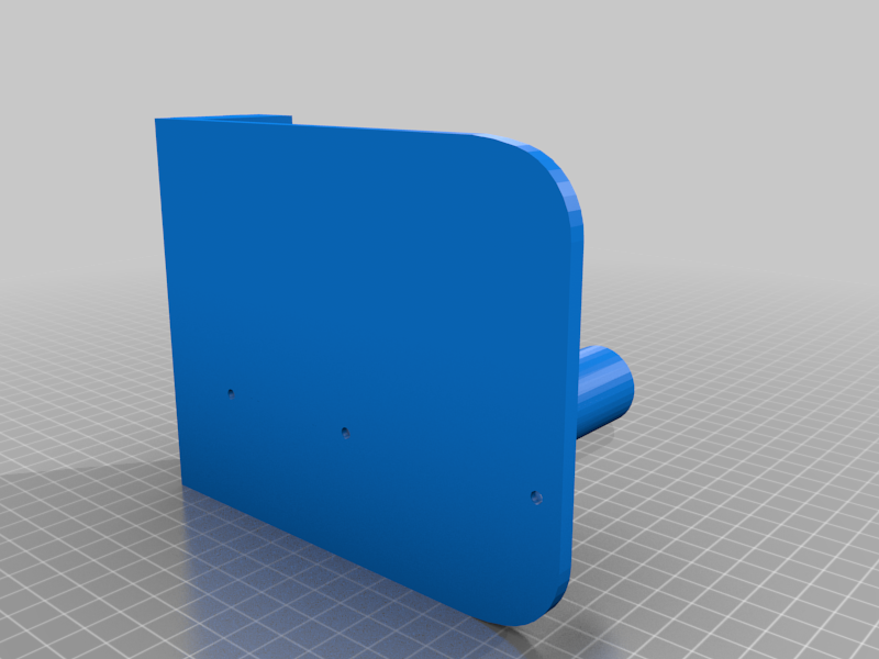 Adjustable spool holder for V-slot