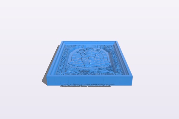 Icon of the Mother of God | 3d print model