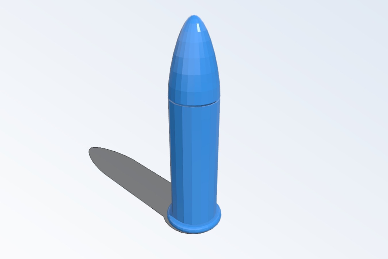 .22LR training cartridge for firearm