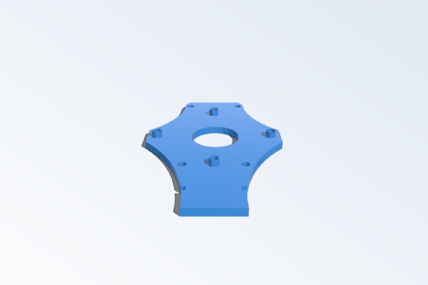 DAY: 8 Quadcopter Bracket | 3d print model